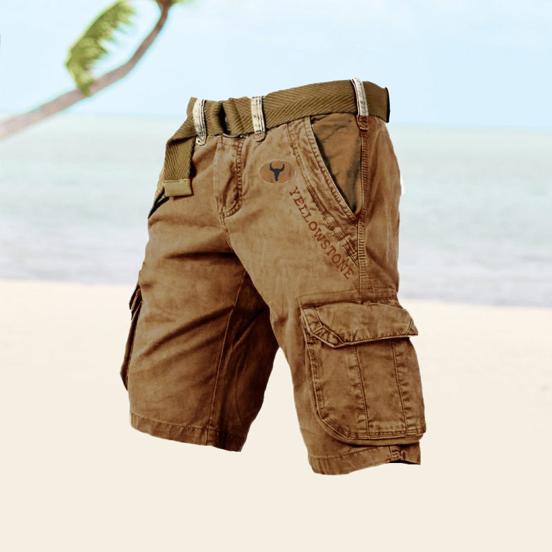 Alan | Multi-Pocket Cargo Shorts