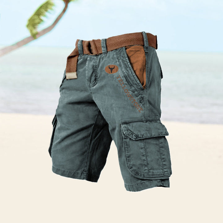 Alan | Multi-Pocket Cargo Shorts