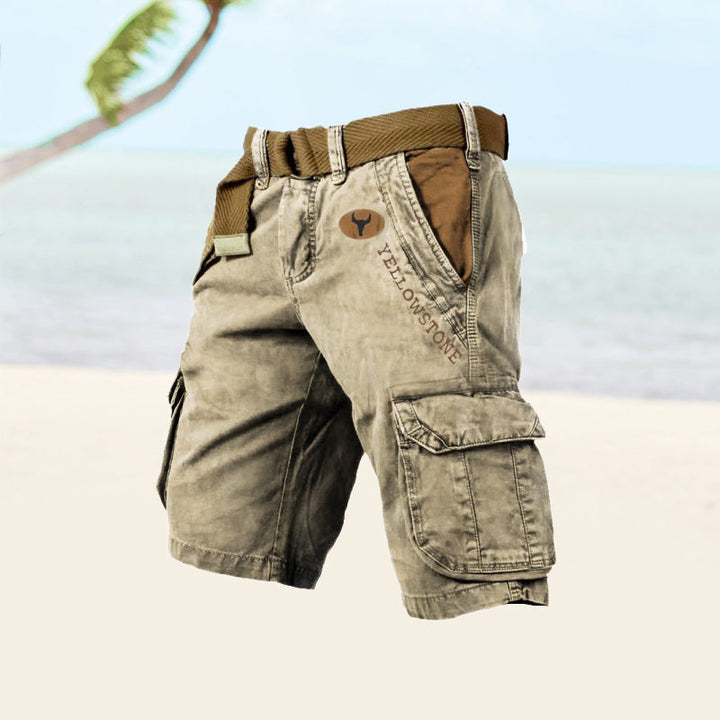 Alan | Multi-Pocket Cargo Shorts