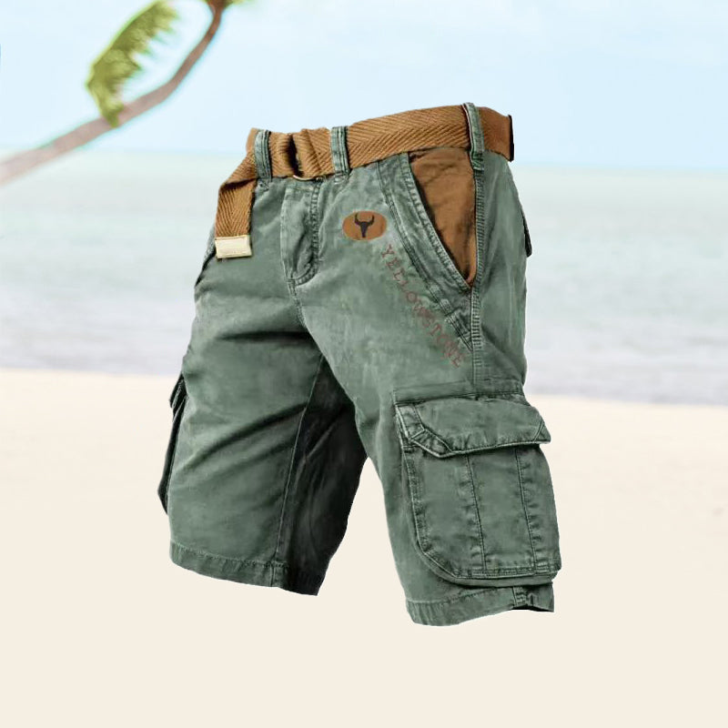 Alan | Multi-Pocket Cargo Shorts