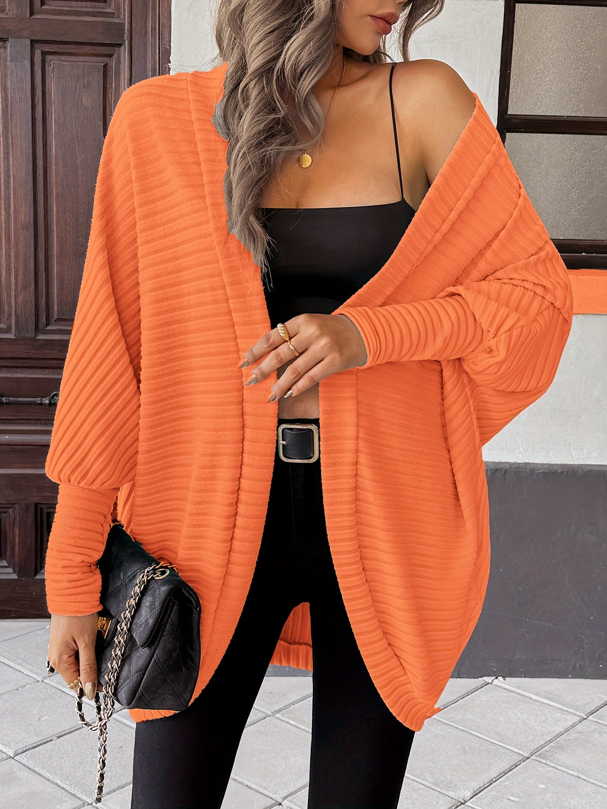 Sylvie | Relaxed Open-Front Cardigan