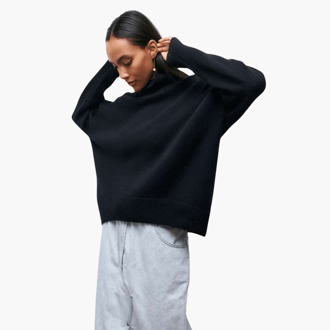Loretta | Ribbed Turtleneck Sweater
