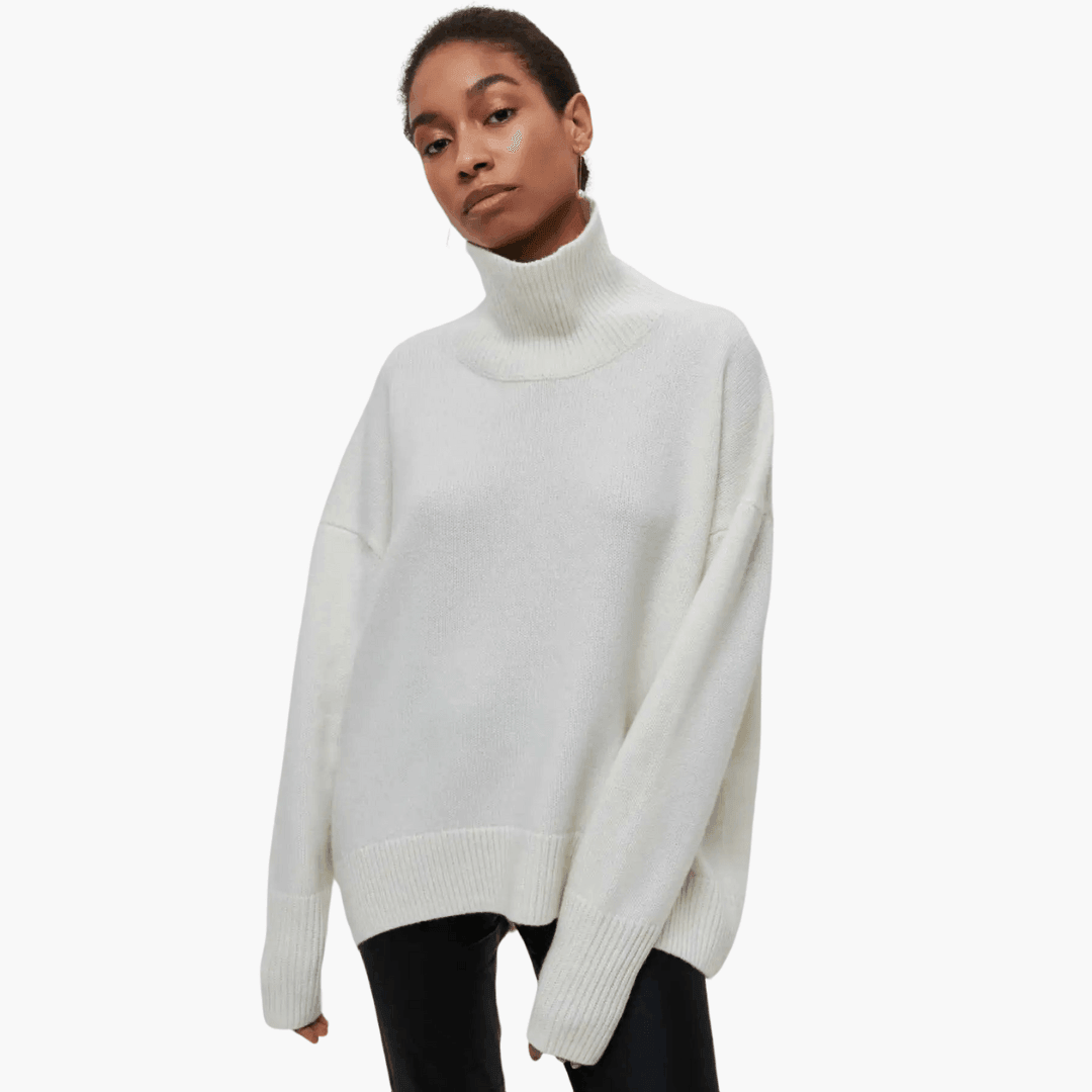 Loretta | Ribbed Turtleneck Sweater