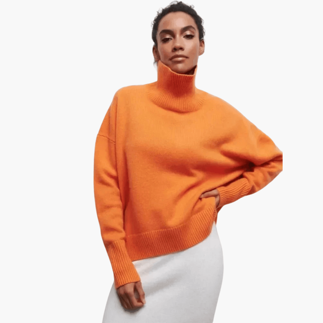 Loretta | Ribbed Turtleneck Sweater