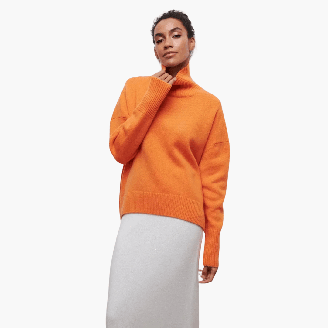 Loretta | Ribbed Turtleneck Sweater