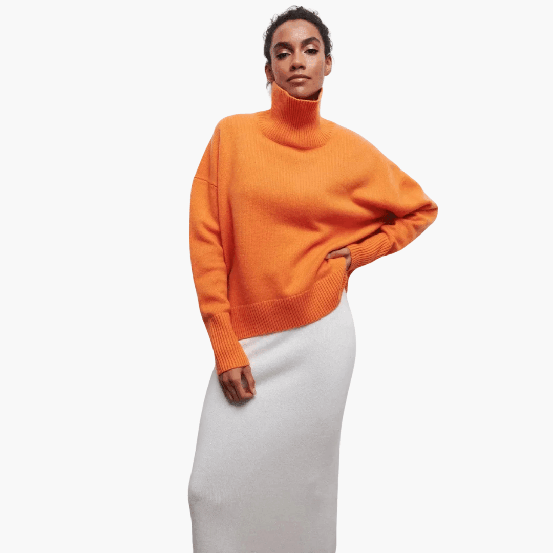 Loretta | Ribbed Turtleneck Sweater