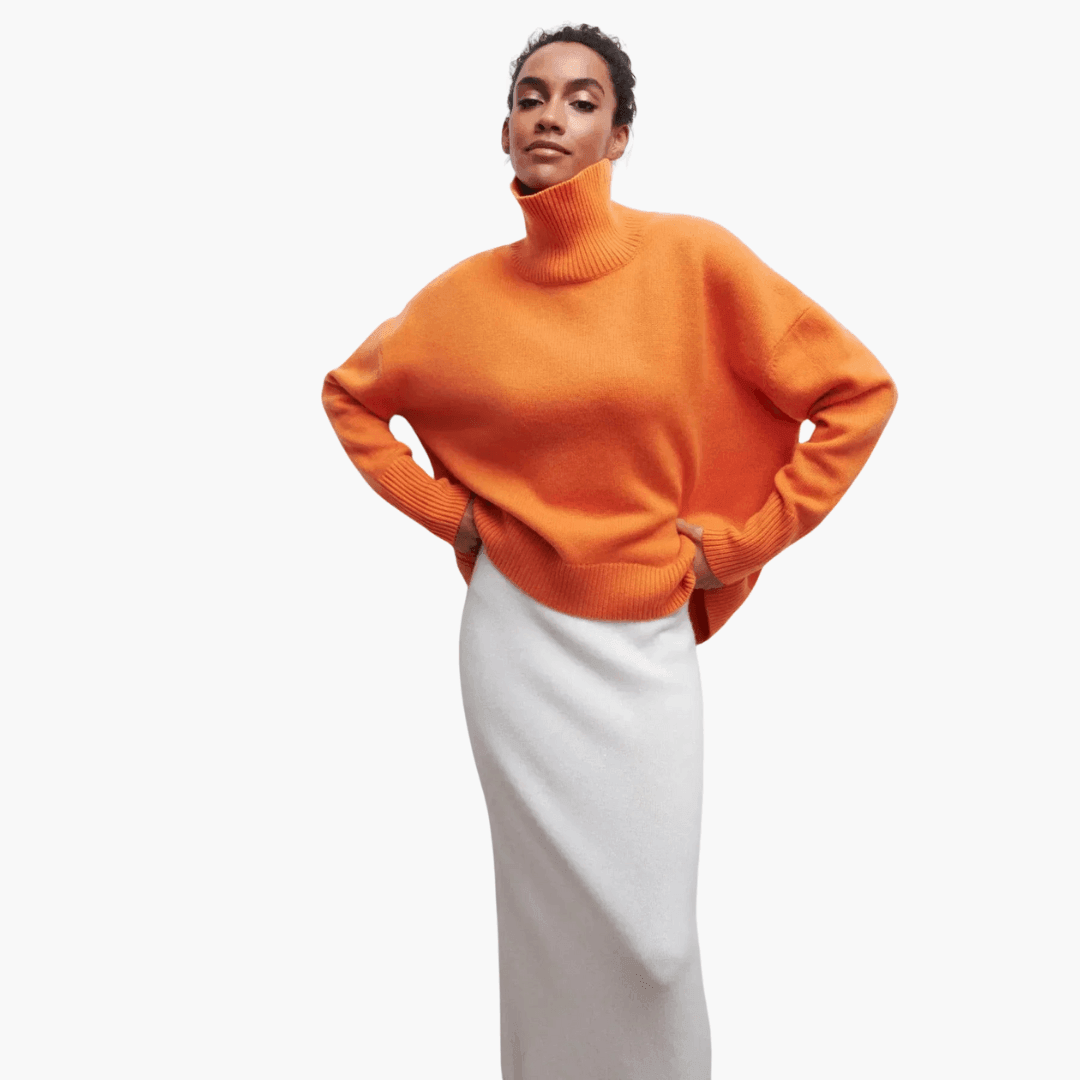 Loretta | Ribbed Turtleneck Sweater