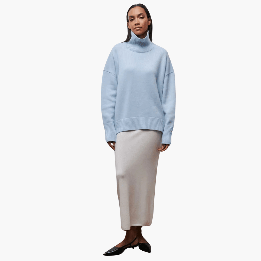 Loretta | Ribbed Turtleneck Sweater
