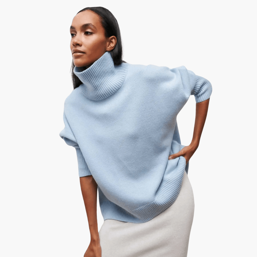 Loretta | Ribbed Turtleneck Sweater