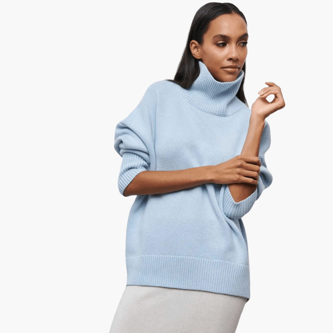 Loretta | Ribbed Turtleneck Sweater