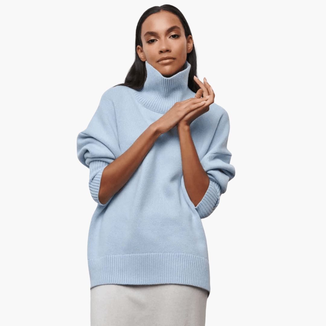 Loretta | Ribbed Turtleneck Sweater