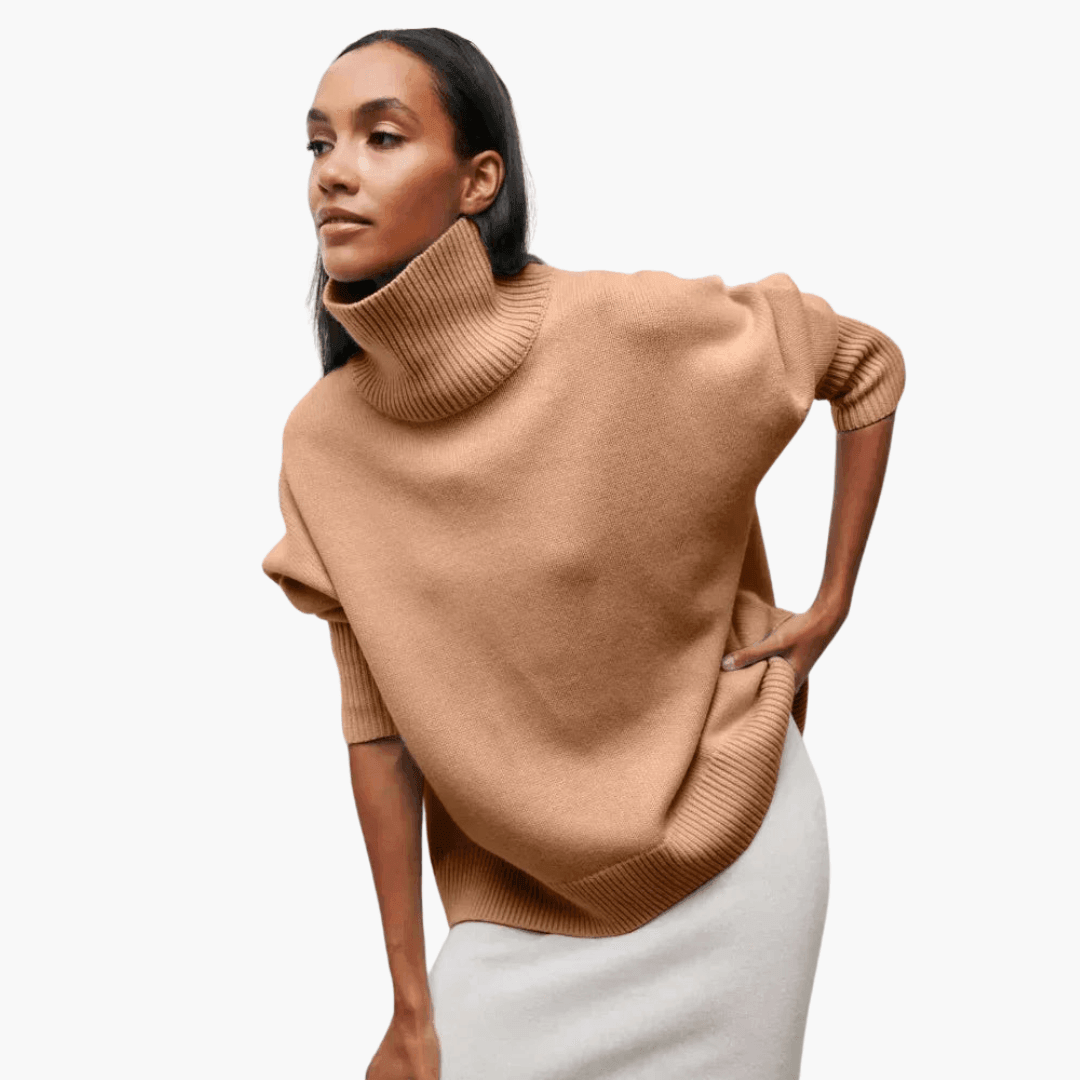 Loretta | Ribbed Turtleneck Sweater