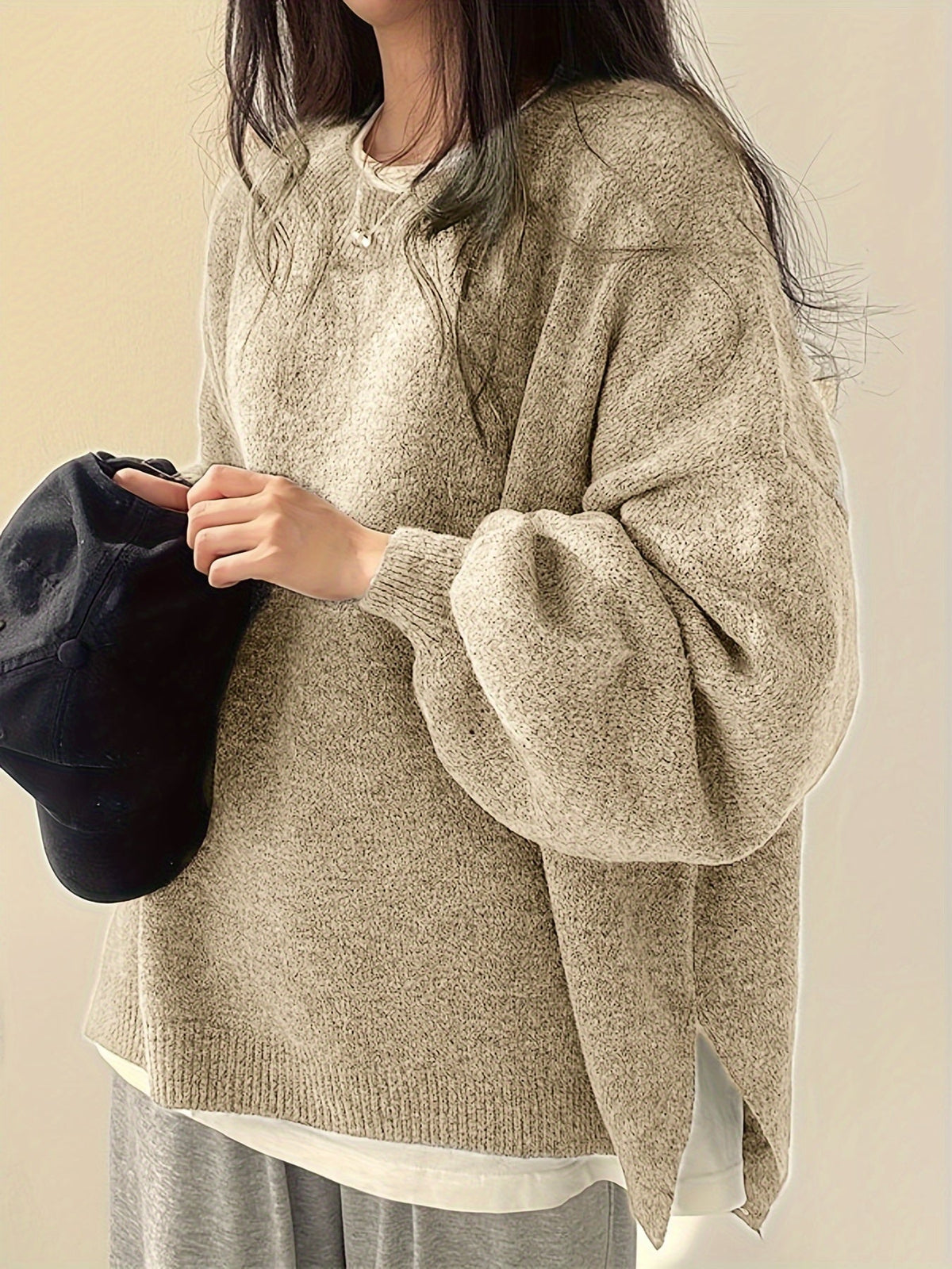 Marcelline | Relaxed Drop-Shoulder Sweater