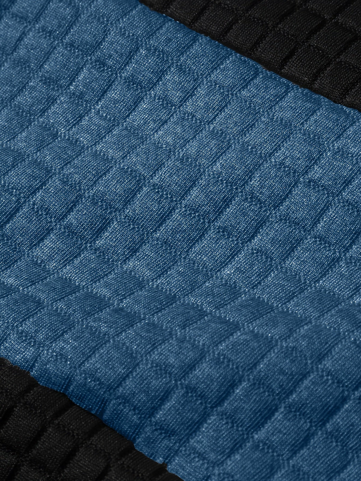 Hayes | Textured Color-Block Hoodie