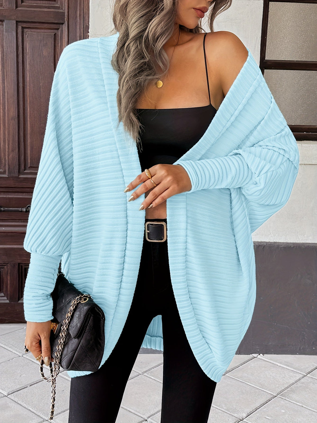 Sylvie | Relaxed Open-Front Cardigan