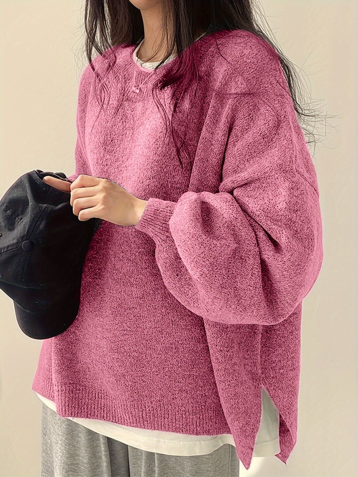 Marcelline | Relaxed Drop-Shoulder Sweater