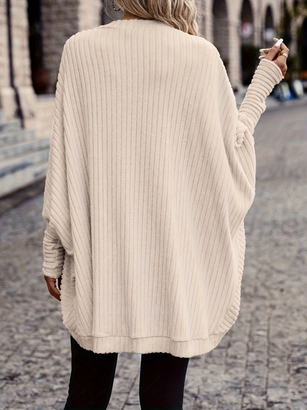 Sylvie | Relaxed Open-Front Cardigan