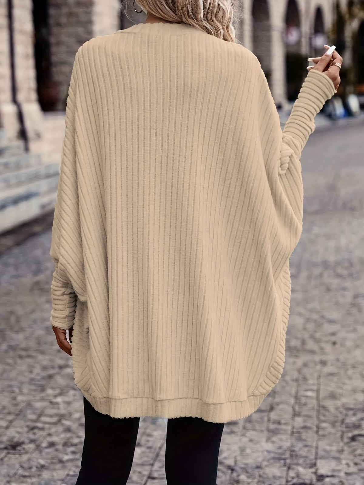 Sylvie | Relaxed Open-Front Cardigan