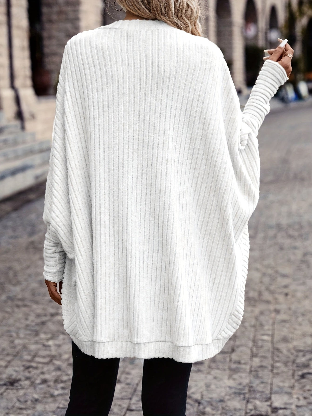 Sylvie | Relaxed Open-Front Cardigan
