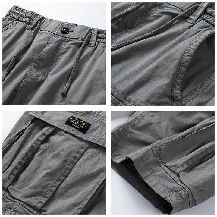Paul | Tactical Multi-Pocket Cargo Shorts