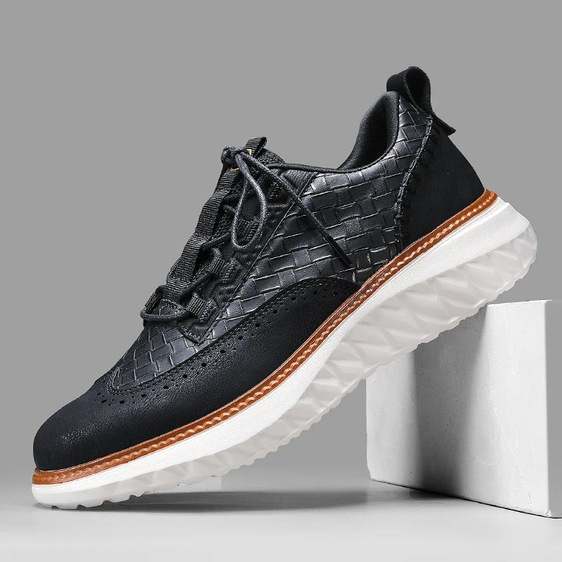 Oscar | Leather Oxford Sneakers