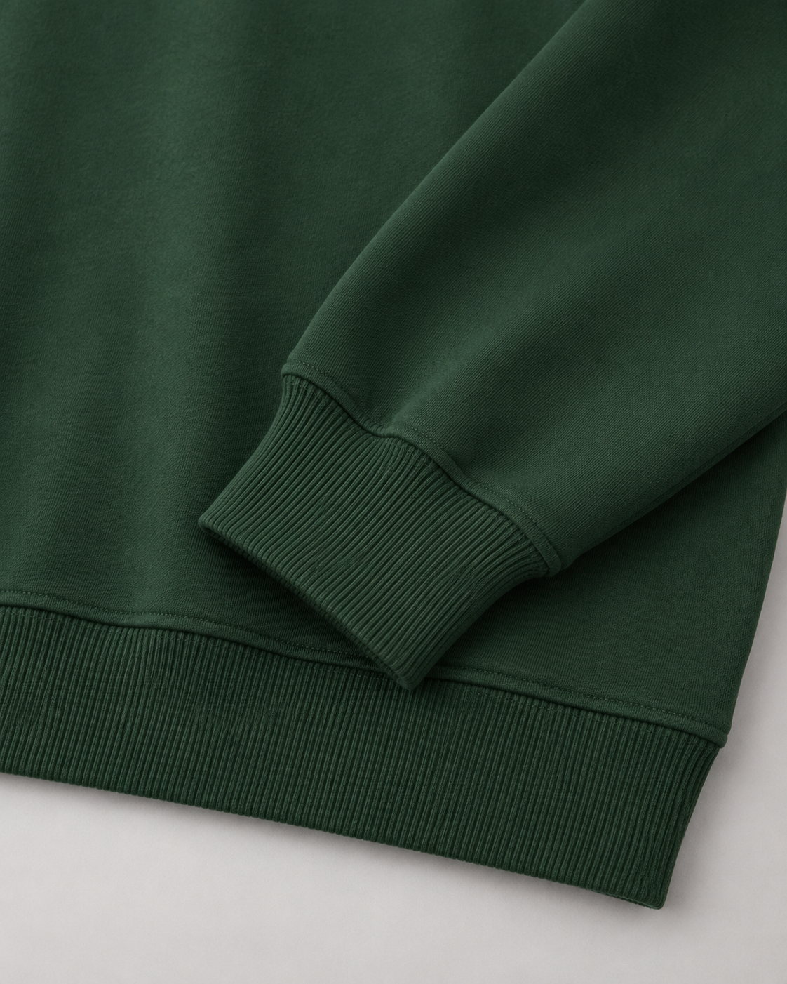 Aaron polo collar oversized sweatshirt - back view