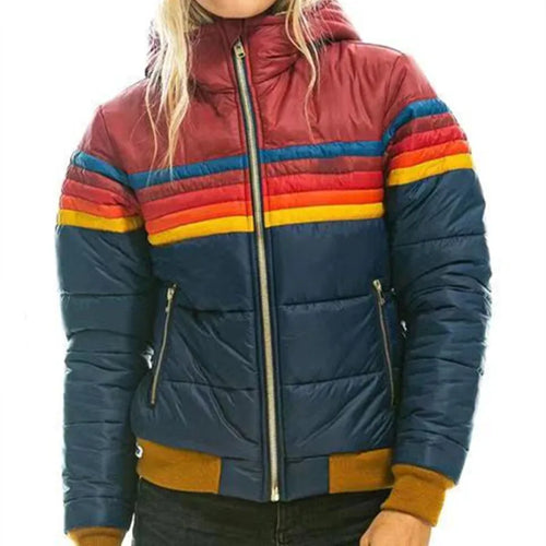 Alessia | Retro Hooded Puffer Jacket