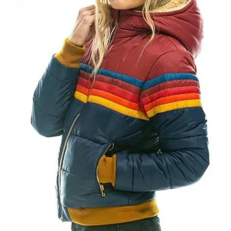 Alessia | Retro Hooded Puffer Jacket