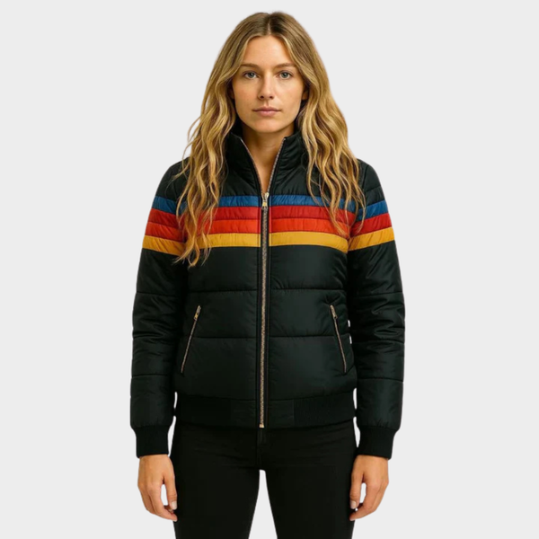 Alessia | Retro Hooded Puffer Jacket