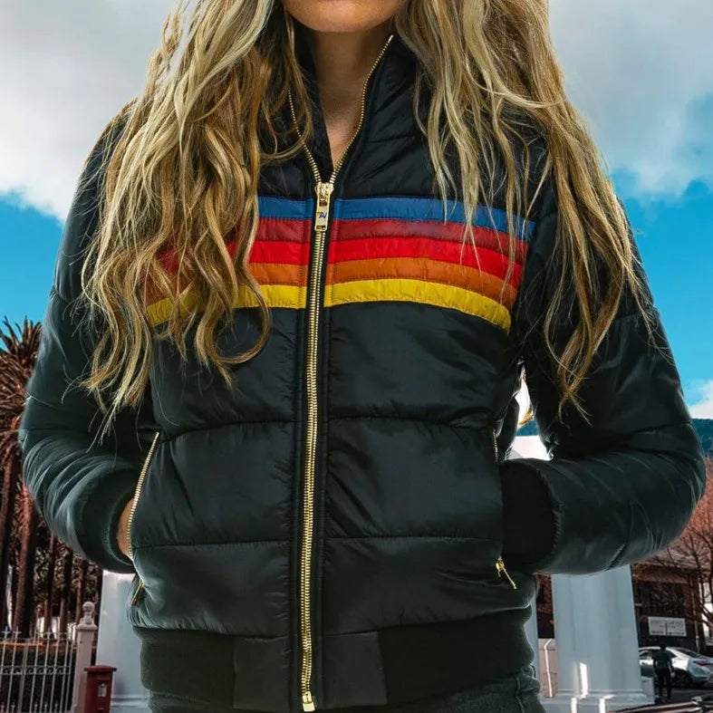 Alessia | Retro Hooded Puffer Jacket