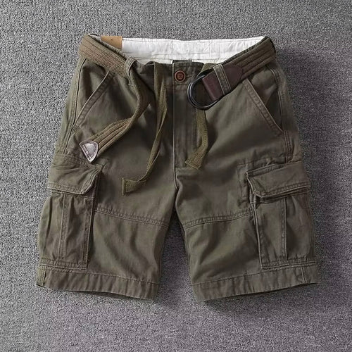 Alfonso | Relaxed Fit Cargo Shorts with Belt