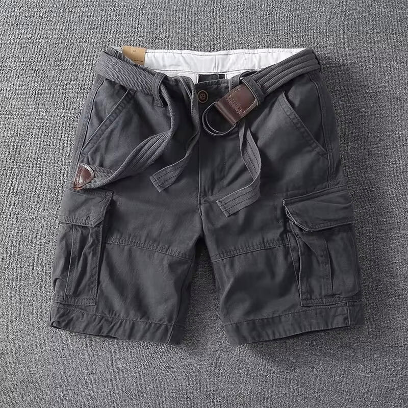 Alfonso | Relaxed Fit Cargo Shorts with Belt