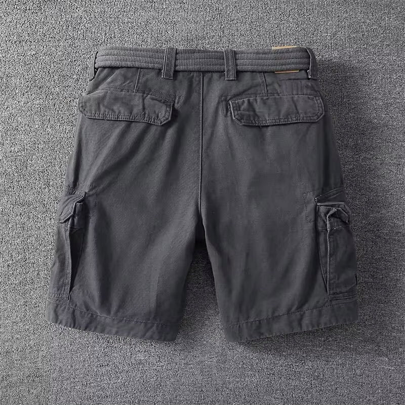 Alfonso | Relaxed Fit Cargo Shorts with Belt