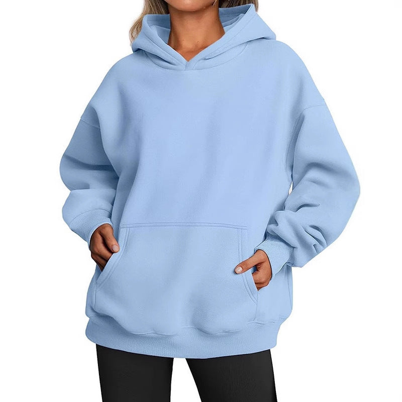 Amarantha | Soft Oversized Pocket Hoodie