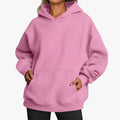Amarantha | Soft Oversized Pocket Hoodie