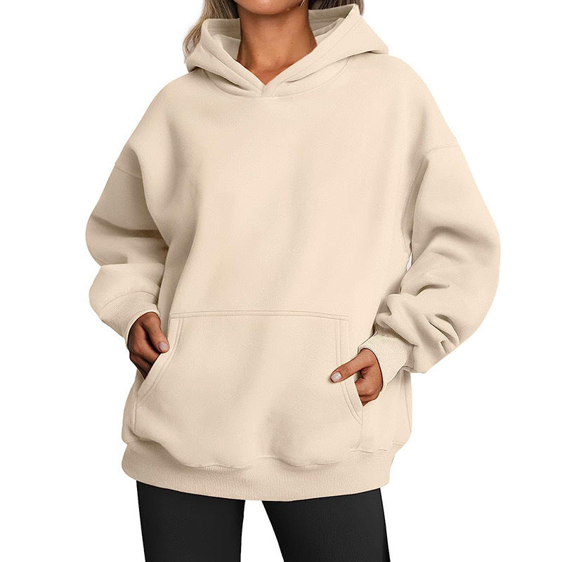 Amarantha | Soft Oversized Pocket Hoodie