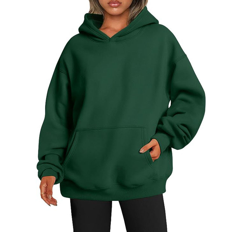 Amarantha | Soft Oversized Pocket Hoodie