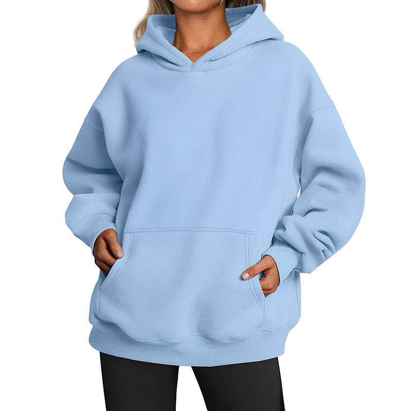 Amarantha | Soft Oversized Pocket Hoodie