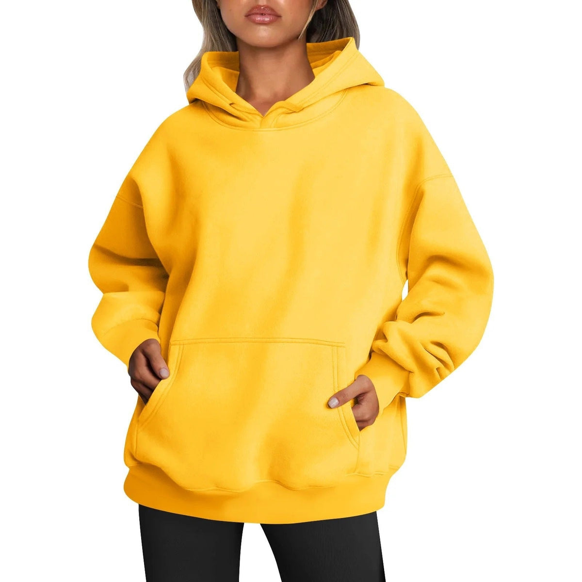 Amarantha | Soft Oversized Pocket Hoodie