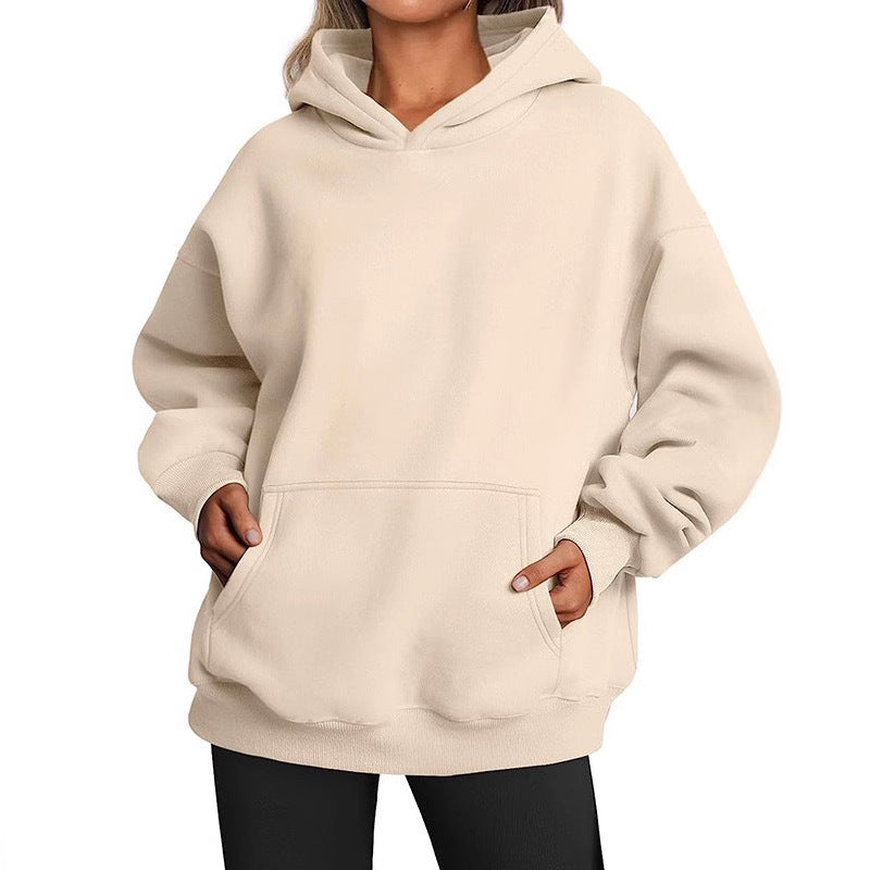 Amarantha | Soft Oversized Pocket Hoodie