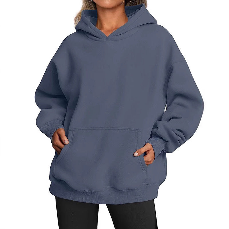 Amarantha | Soft Oversized Pocket Hoodie