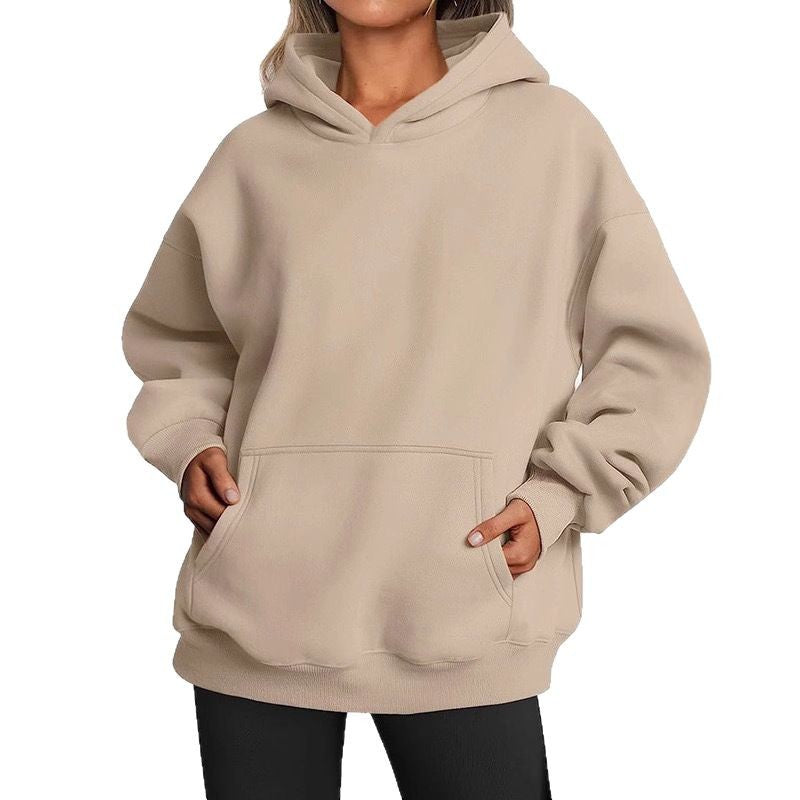 Amarantha | Soft Oversized Pocket Hoodie