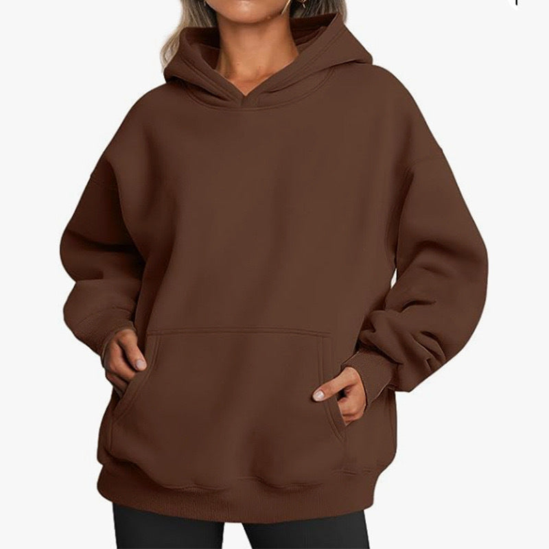 Amarantha | Soft Oversized Pocket Hoodie