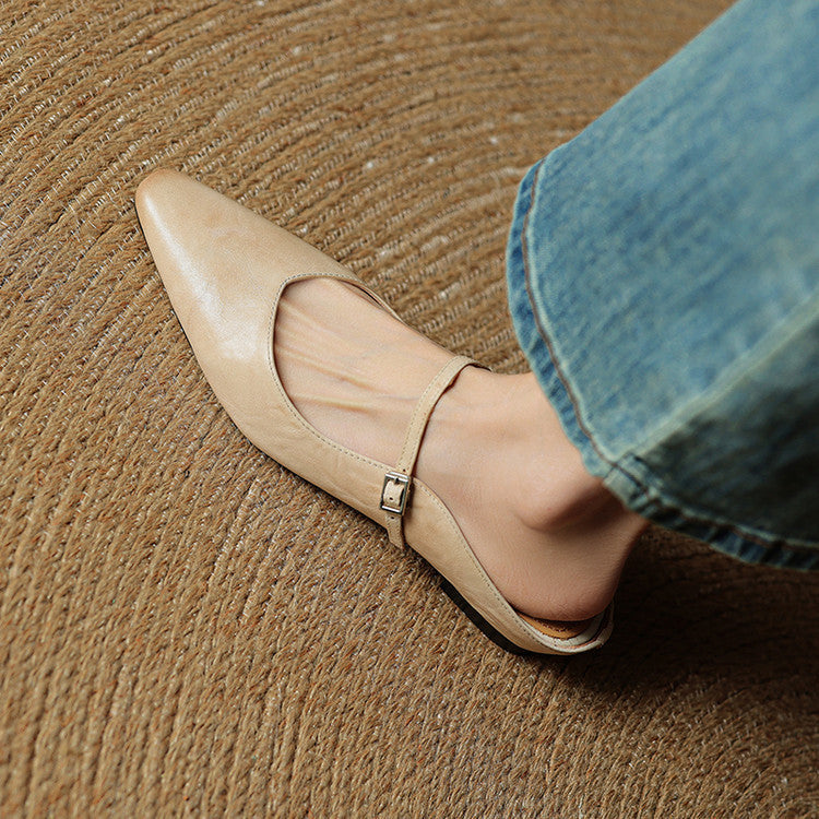 Anastasia | Genuine Leather Mules