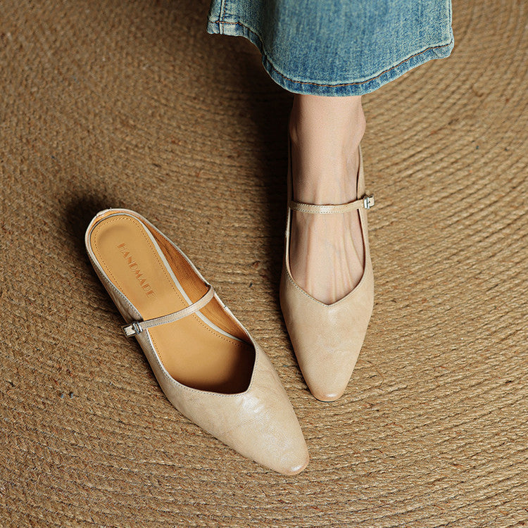 Anastasia | Genuine Leather Mules