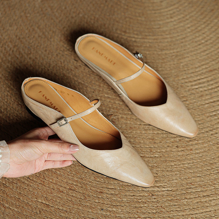Anastasia | Genuine Leather Mules