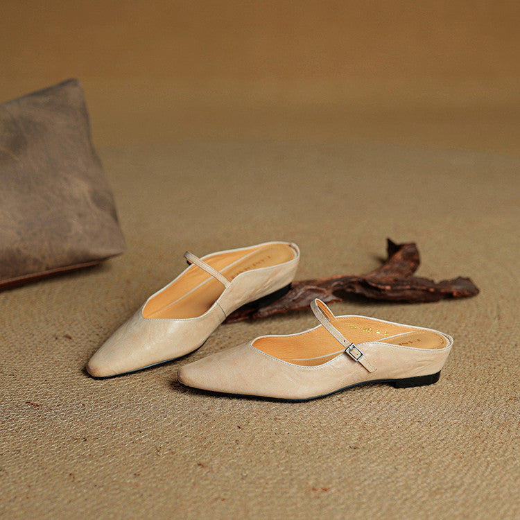Anastasia | Genuine Leather Mules