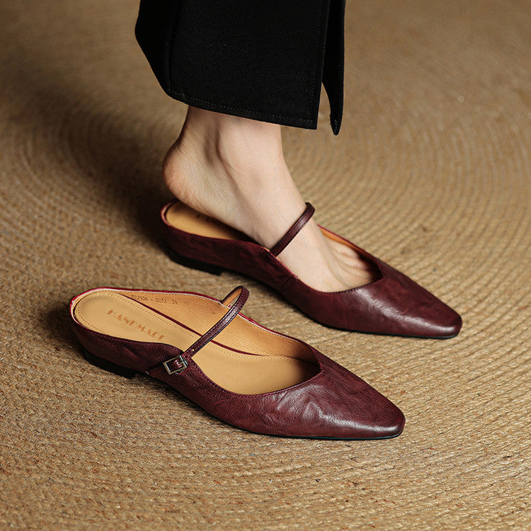 Anastasia | Genuine Leather Mules