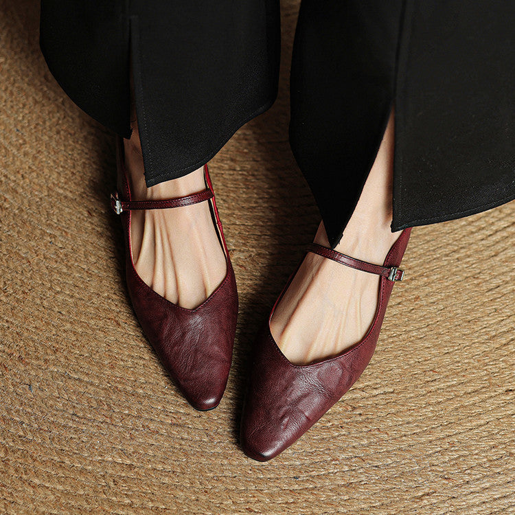 Anastasia | Genuine Leather Mules