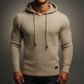 Andrew knit hoodie - front view